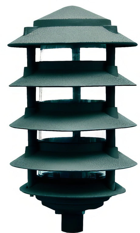 Dabmar Lighting D5500-G green pagoda light