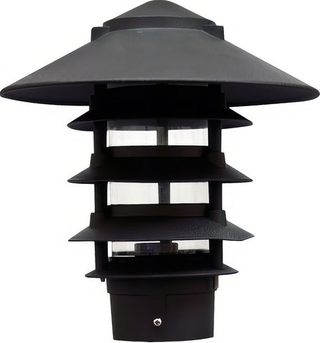 Dabmar Lighting D5500-L12-30K-310-B black pagoda light