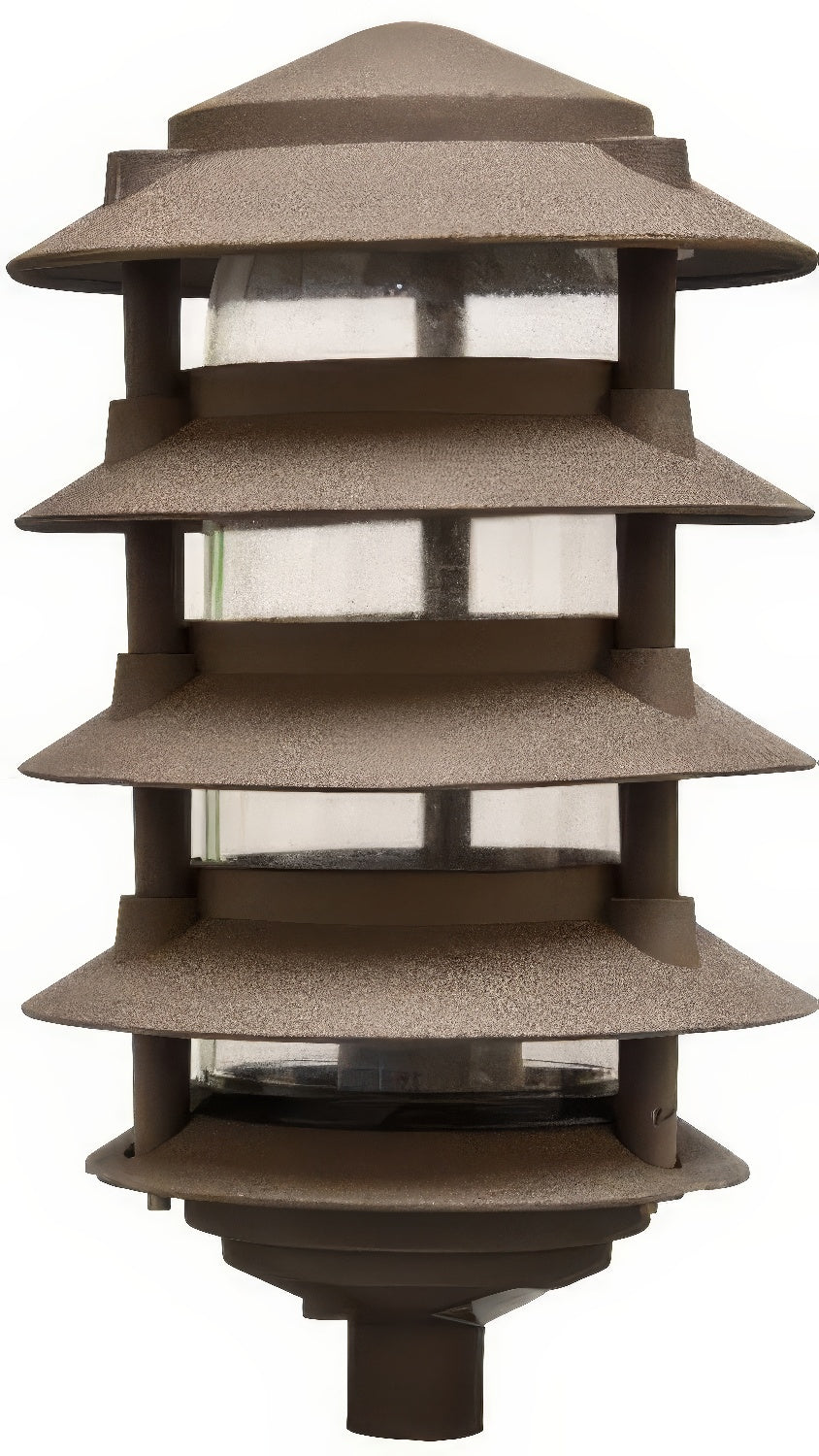 Dabmar Lighting D5500-L12-30K-BZ bronze pagoda light