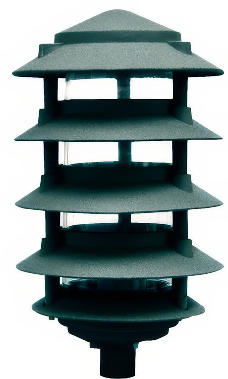 Dabmar Lighting D5500-L12-30K-G green pagoda light
