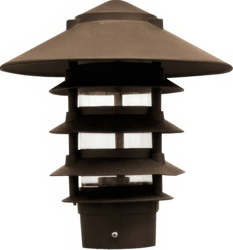 Dabmar Lighting D5500-L12-40K-310-BZ bronze pagoda light