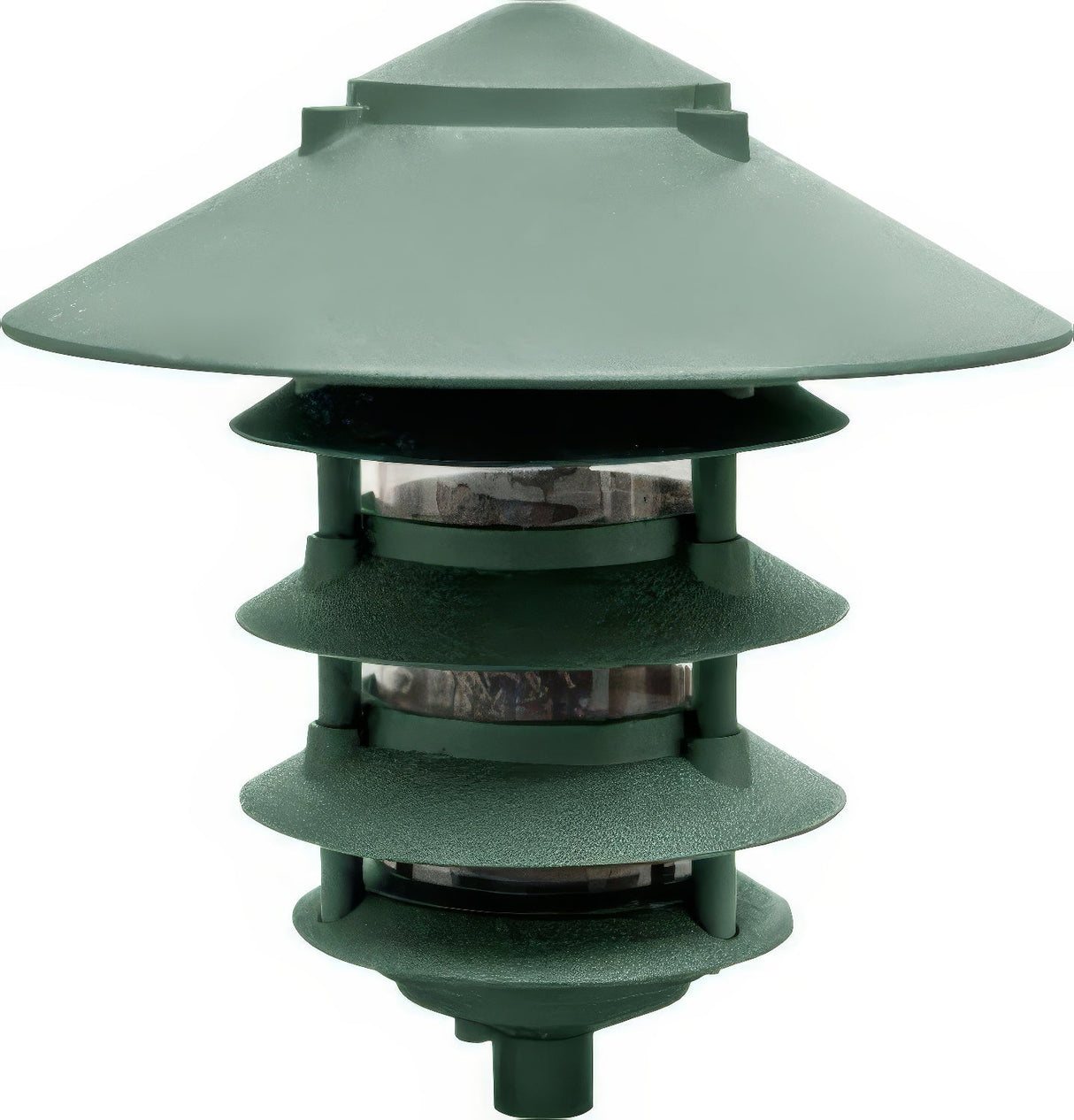 Dabmar Lighting D5500-L12-50K-10T-G green pagoda light