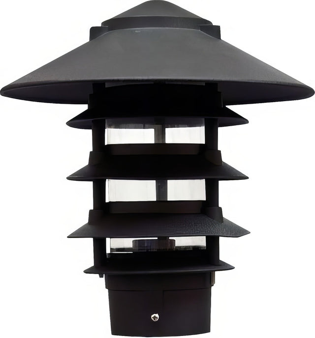 Dabmar Lighting D5500-L12-50K-310-B black pagoda light