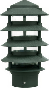 Dabmar Lighting D5500-L12-50K-3B-G green pagoda light