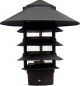Dabmar Lighting D5500-L6-30K-310-B black pagoda light