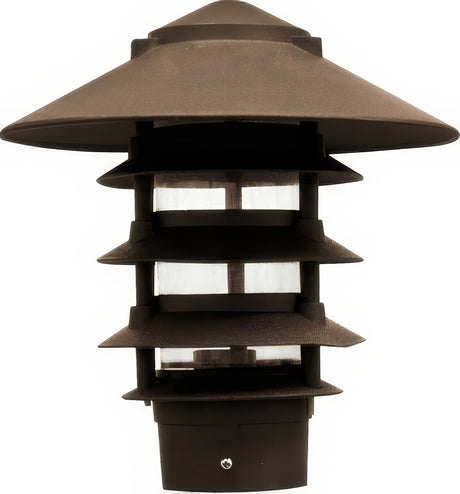 Dabmar Lighting D5500-L6-30K-310-BZ bronze pagoda light