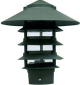 Dabmar Lighting D5500-L6-60K-310-G green pagoda light
