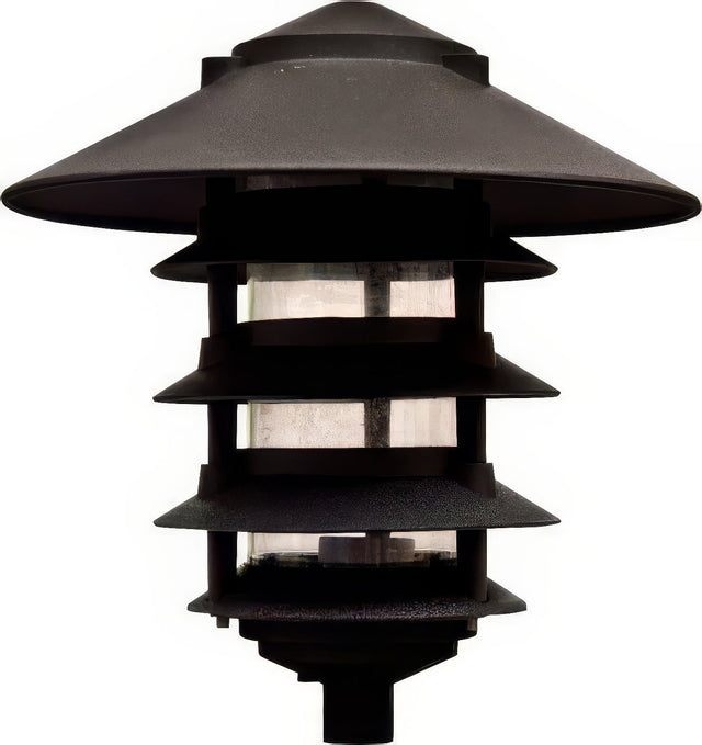 Dabmar Lighting D5500-L6-RGBW-10T-B black pagoda light