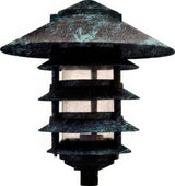 Dabmar Lighting D5500-L6-RGBW-10T-VG verde green pagoda light