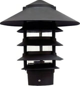 Dabmar Lighting D5500-L6-RGBW-310-B black pagoda light