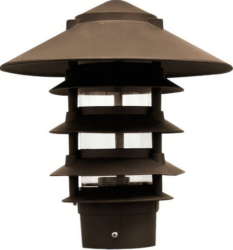 Dabmar Lighting D5500-L6-RGBW-310-BZ bronze pagoda light