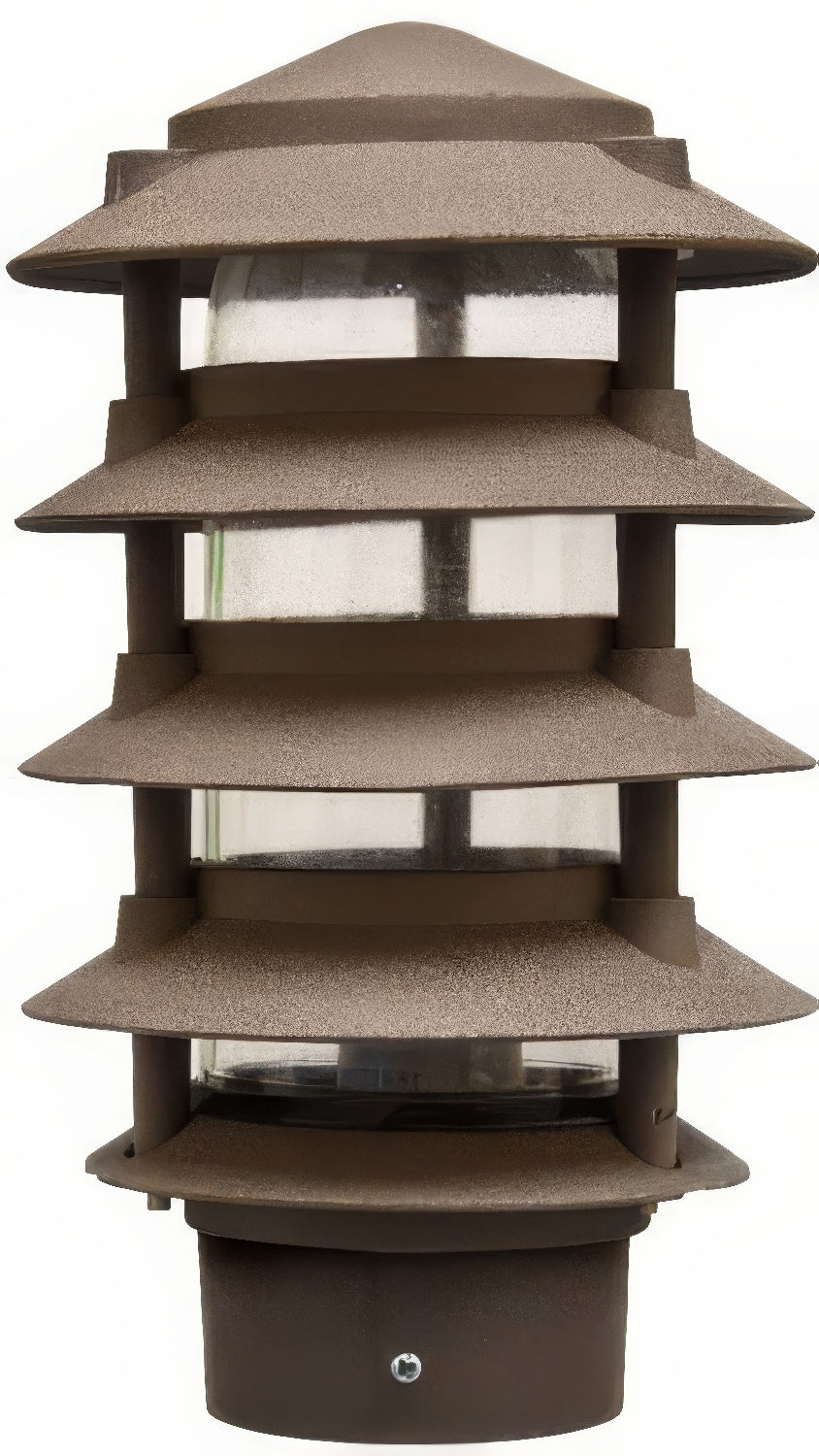 Dabmar Lighting D5500-L6-RGBW-3B-BZ bronze pagoda light