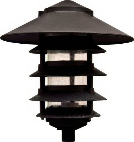Dabmar Lighting D5500-L9-40K-10T-B black pagoda light