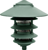 Dabmar Lighting D5500-L9-40K-10T-G green pagoda light