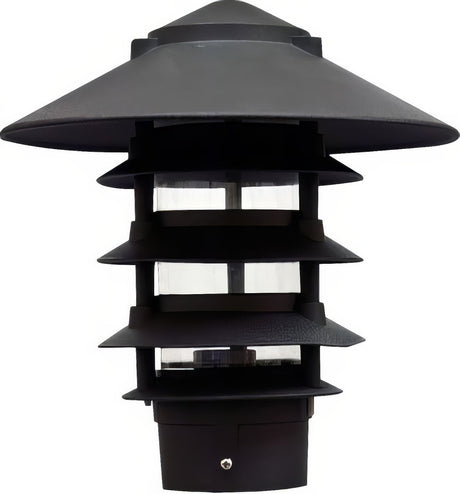Dabmar Lighting D5500-L9-40K-310-B black pagoda light