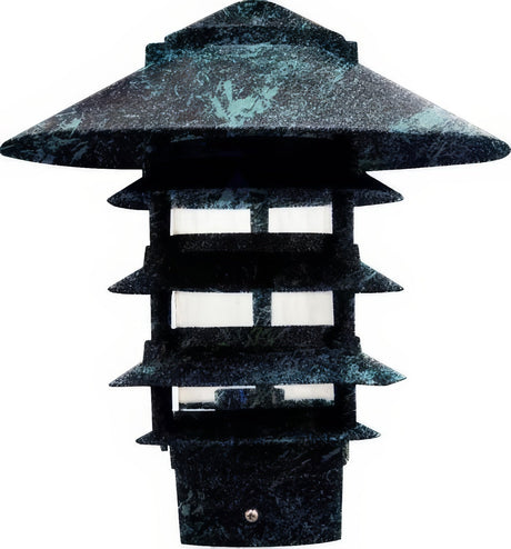Dabmar Lighting D5500-L9-40K-310-VG verde green pagoda light