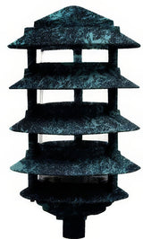 Dabmar Lighting D5500-VG verde green pagoda light