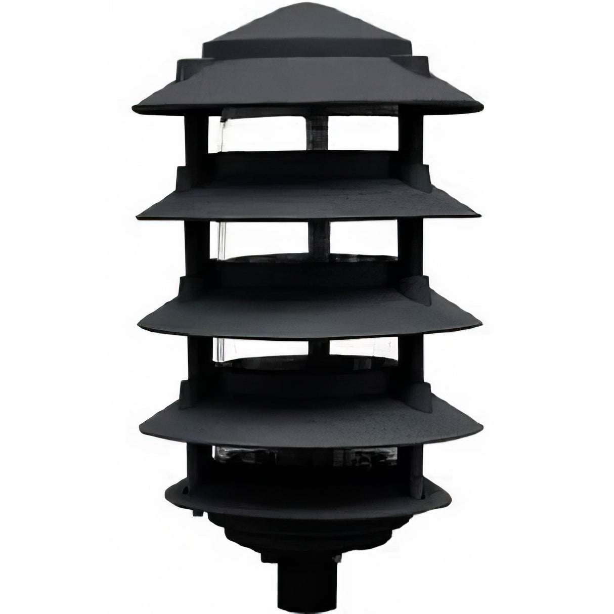 Dabmar Lighting D5550-B black pagoda light