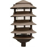Dabmar Lighting D5550-BZ bronze pagoda light