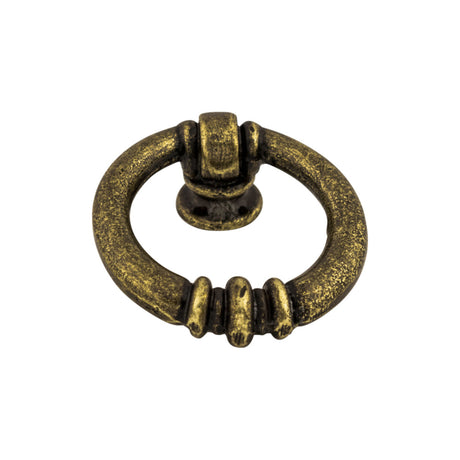 Top Knobs M175 Newton Ring 1 5/8" Length Round Knob German Bronze