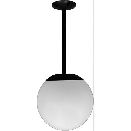 Dabmar Lighting D7500-12-B black ceiling globe fixture