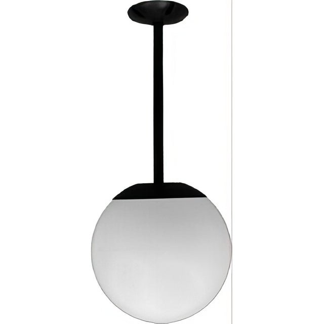 Dabmar Lighting D7500-12-B black ceiling globe fixture