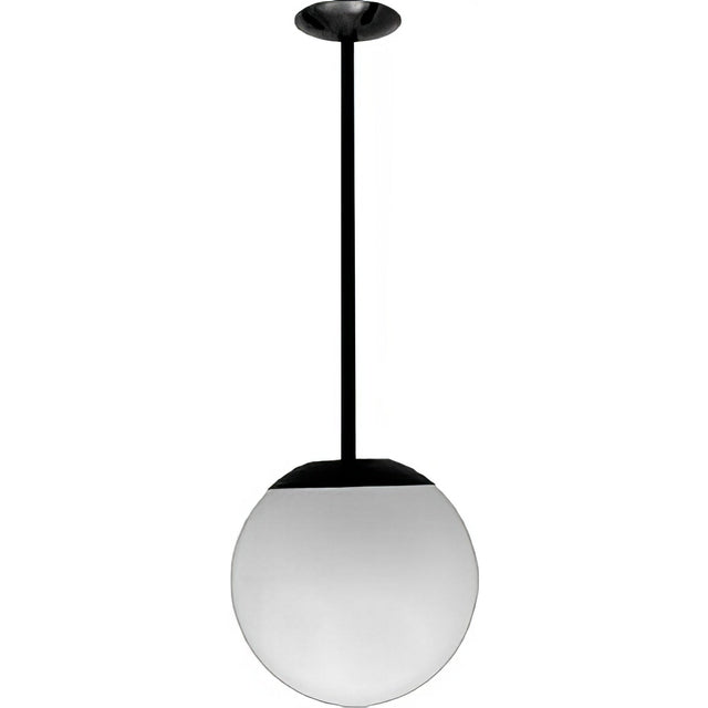 Dabmar Lighting D7500-18-B black ceiling globe fixture
