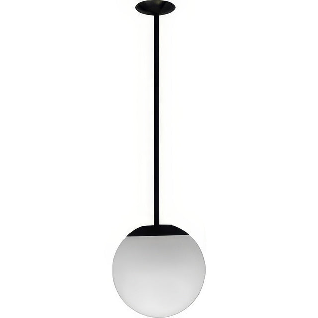Dabmar Lighting D7500-24-B black ceiling globe fixture