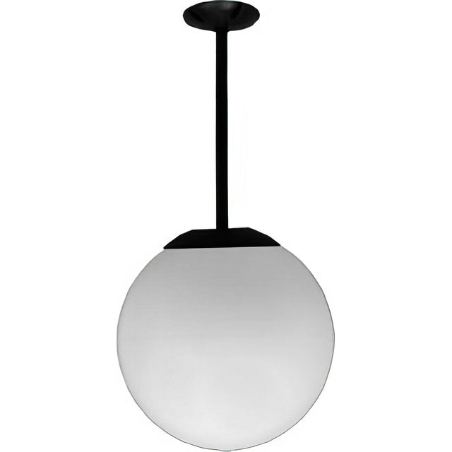 Dabmar Lighting D7501-12-B black ceiling globe fixture