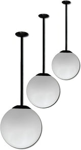 Dabmar Lighting D7501-12-L30-30K-B black ceiling fixture