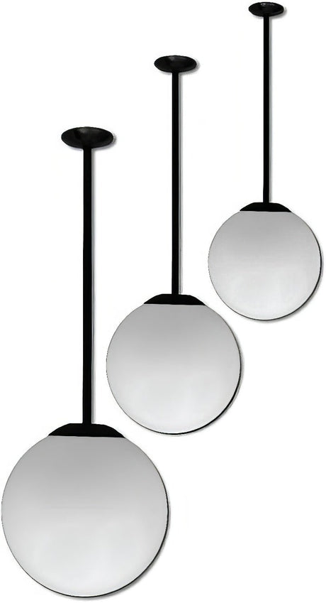 Dabmar Lighting D7501-18-L30-65K-B black ceiling fixture