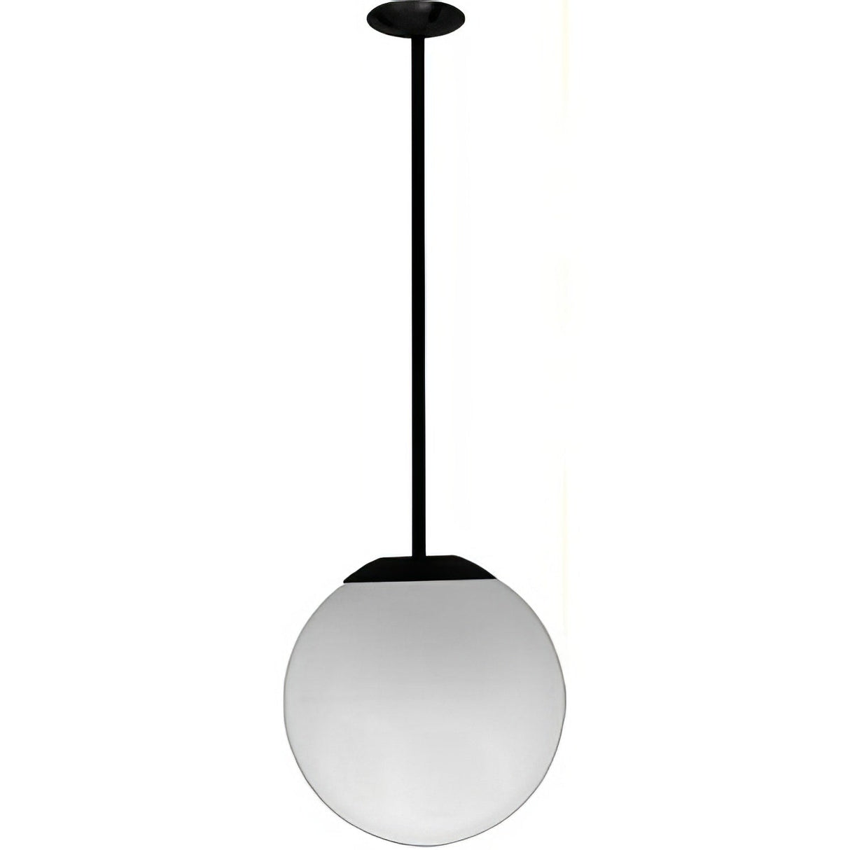 Dabmar Lighting D7501-24-B black ceiling globe fixture
