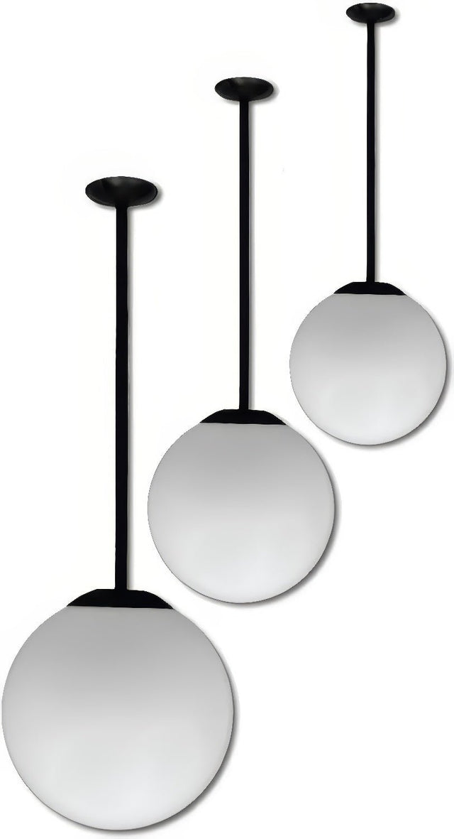 Dabmar Lighting D7501-24-L12-RGBW-B black ceiling fixture
