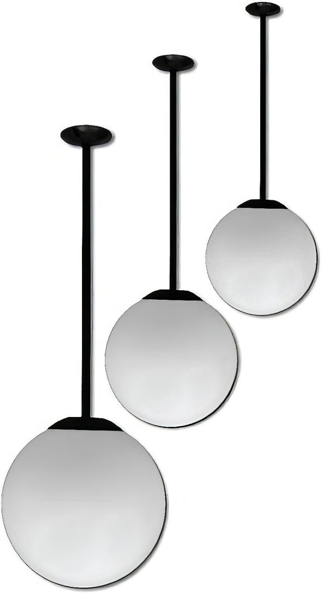 Dabmar Lighting D7501-24-L18-65K-B black ceiling fixture
