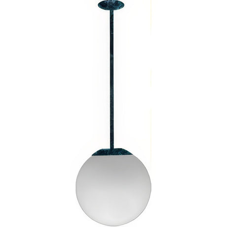 Dabmar Lighting D7501-24-VG verde green ceiling globe fixture