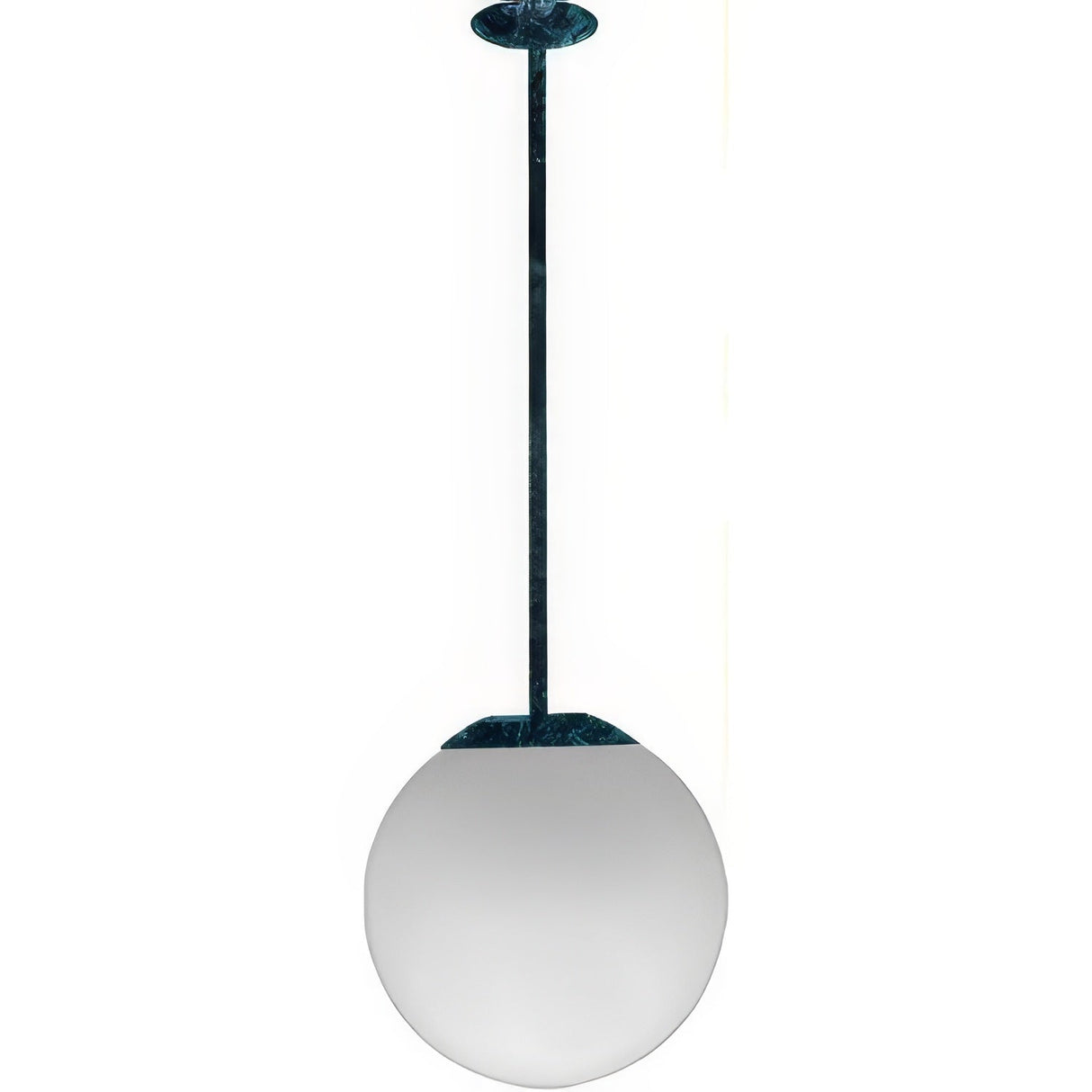 Dabmar Lighting D7501-24-VG verde green ceiling globe fixture