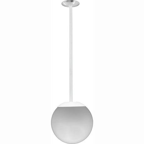 Dabmar Lighting D7501-24-W white ceiling globe fixture