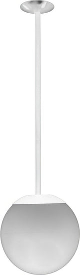 Dabmar Lighting D7501-24-W white ceiling globe fixture