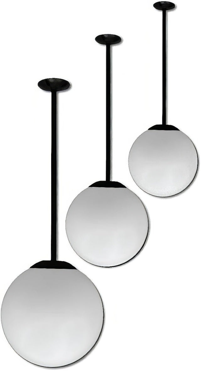 Dabmar Lighting D7502-12-L18-65K-B black ceiling fixture