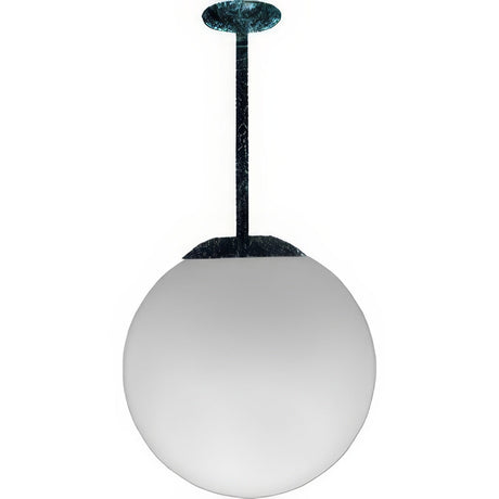 Dabmar Lighting D7502-12-VG verde green ceiling globe fixture