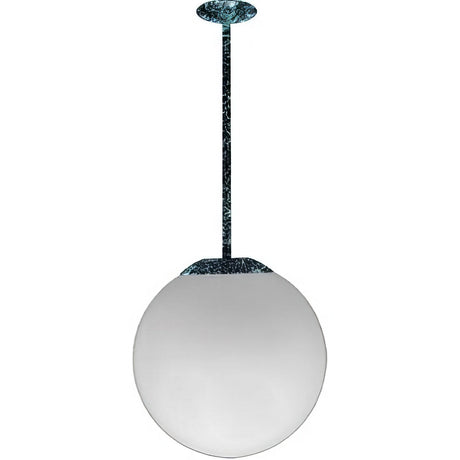 Dabmar Lighting D7502-18-VG verde green ceiling globe fixture