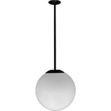 Dabmar Lighting D7502-24-B black ceiling globe fixture