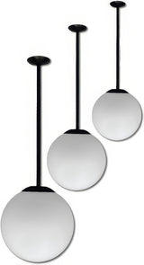 Dabmar Lighting D7502-24-L30-30K-W white ceiling fixture