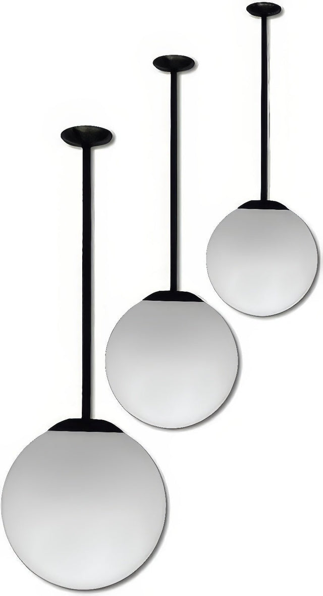 Dabmar Lighting D7502-24-L30-65K-B black ceiling fixture