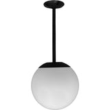 Dabmar Lighting D7502-24-W white ceiling globe fixture