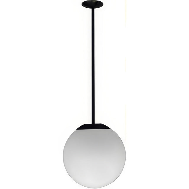 Dabmar Lighting D7504-24-B black ceiling globe fixture