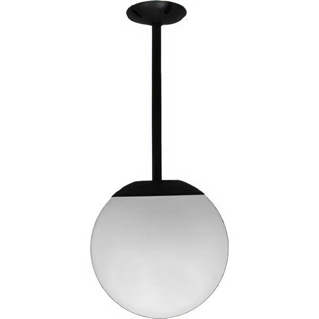 Dabmar Lighting D7505-24-B black ceiling globe fixture