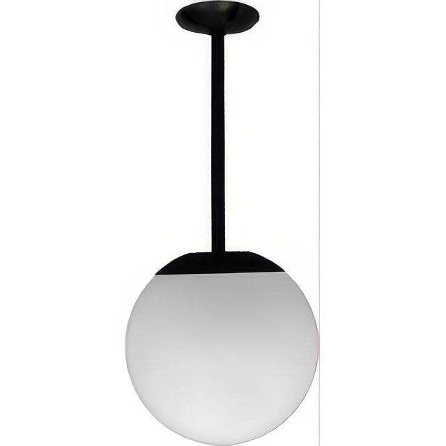 Dabmar Lighting D7506-12-B black ceiling globe fixture