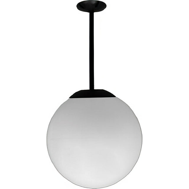Dabmar Lighting D7510-12-B black ceiling globe fixture