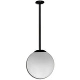Dabmar Lighting D7511-18-B black ceiling globe fixture